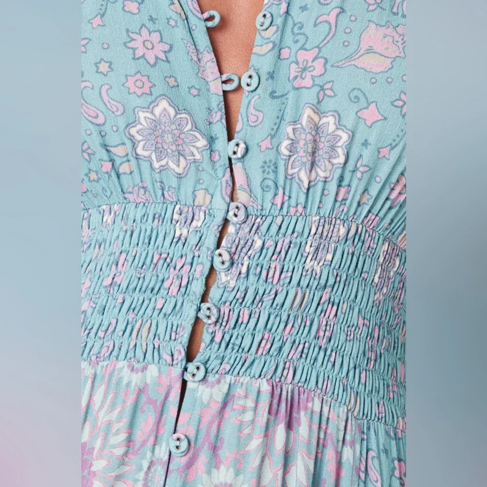 Lovers Beach Gown- Size L NWT Spell and the Gypsy - Picture 3 of 11